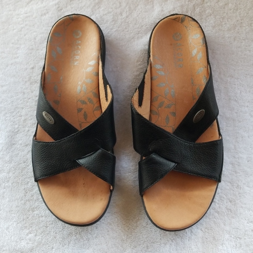 ACORN SLIP ON SANDALS